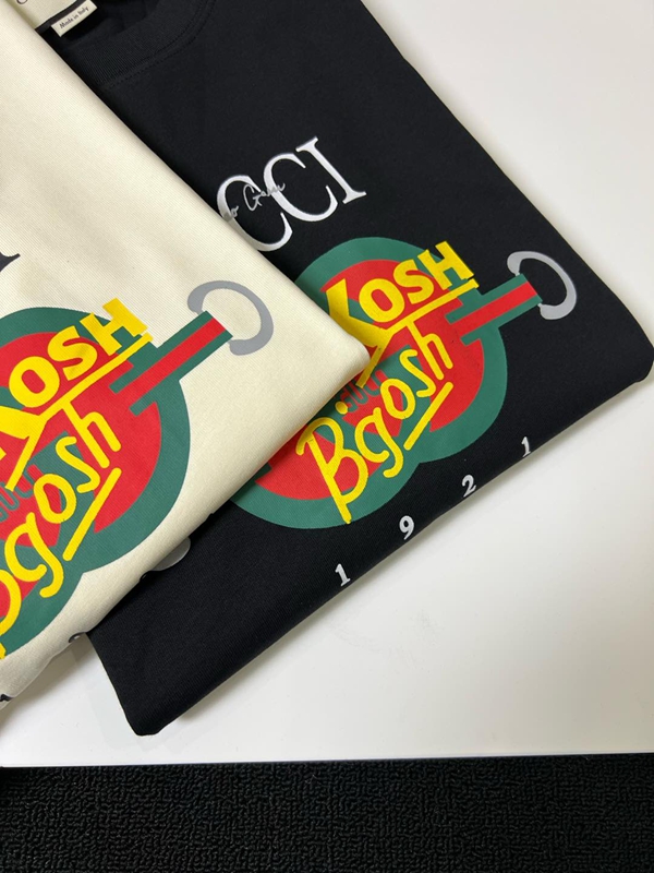 ブランドTシャツ角部分ディテール